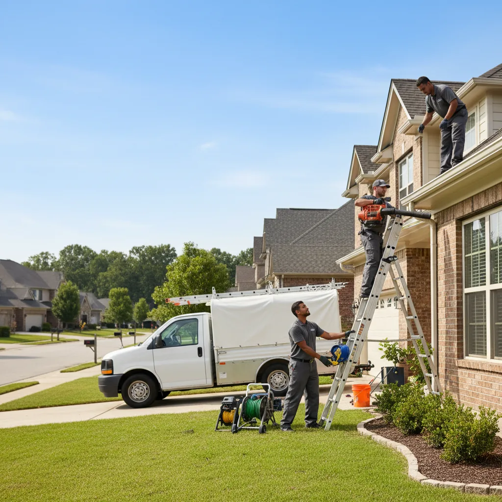 Home Gutter Service in Mcfaddin, TX near me